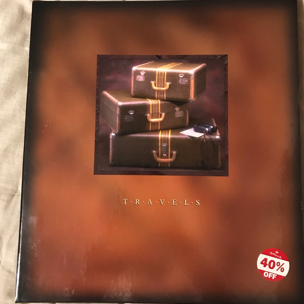 Travel Photo Album Scrapbook